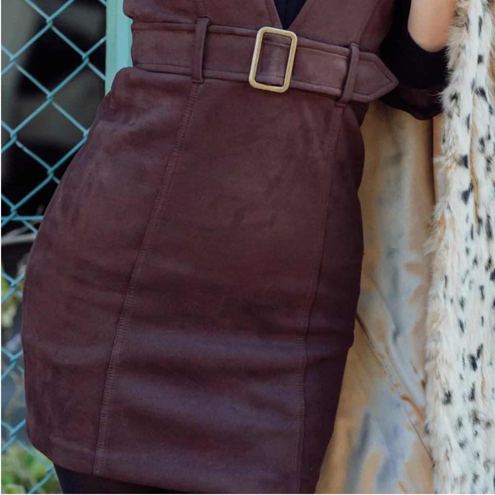 FOREVER 21 Faux Suede Dress - Picture 12 of 12